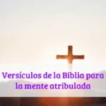 Versículos de la Biblia para la mente atribulada