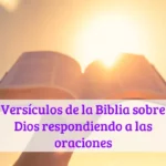 Versículos de la Biblia sobre Dios respondiendo a las oraciones