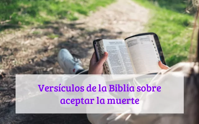 Versículos de la Biblia sobre aceptar la muerte