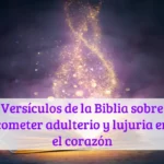 Versículos de la Biblia sobre cometer adulterio y lujuria en el corazón