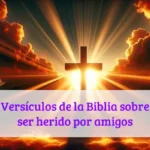 Versículos de la Biblia sobre ser herido por amigos